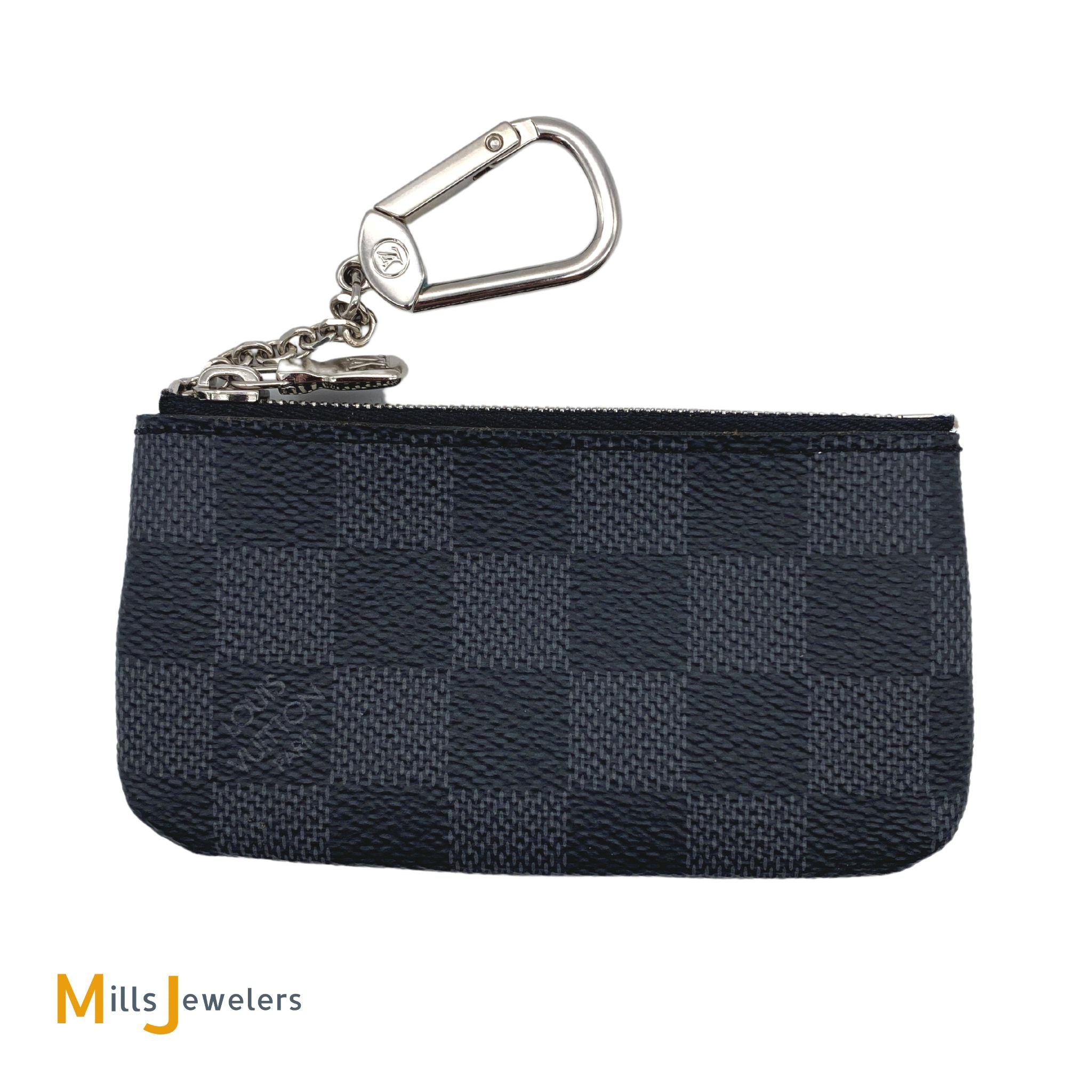 vuitton key pouch damier graphite