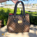 Louis Vuitton Damier Ebene Hampstead PM Shoulder Bag 2009