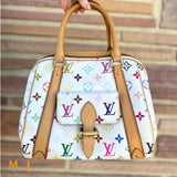 Louis Vuitton Priscilla Multicolor Monogram Canvas Handbag 2007