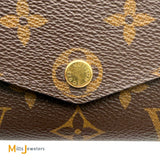 Louis Vuitton Sarah Monogram Wallet in Coquelicot Red M62236