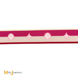 Louis Vuitton Fuchsia Nylon Jacquard Bandouliere Shoulder Strap 42"