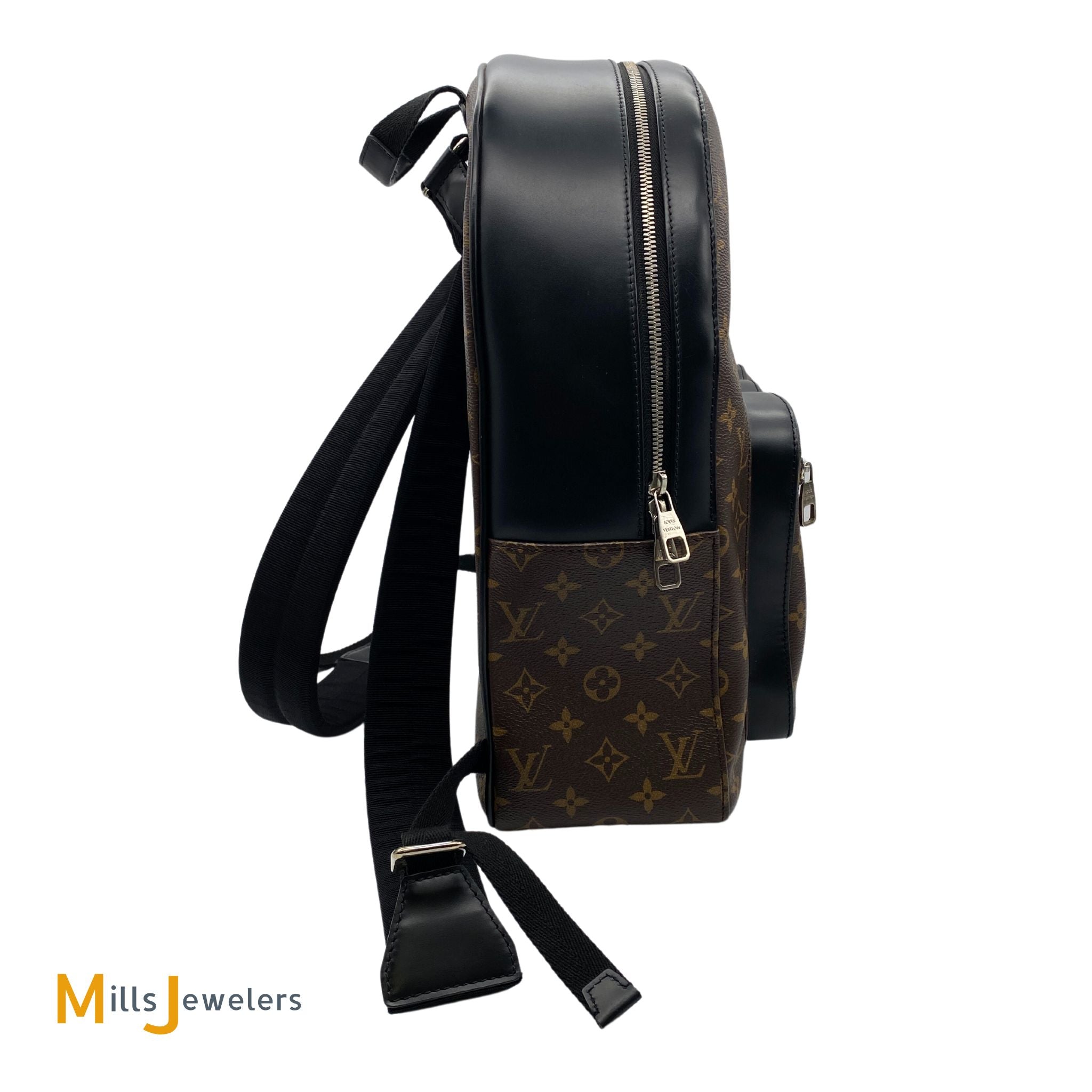 Louis Vuitton Josh Backpack Monogram Macassar Canvas – Mills