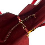 Louis Vuitton Kimono MM Monogram Canvas and Cerise Leather Tote Handbag 2017
