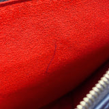 Louis Vuitton Lockmeto Marine Rouge Leather Shoulder Handbag M54571 2018