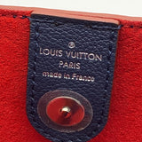 Louis Vuitton Lockmeto Marine Rouge Leather Shoulder Handbag M54571 2018