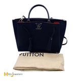 Louis Vuitton Lockmeto Marine Rouge Leather Shoulder Handbag M54571 2018