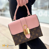 Louis Vuitton Locky BB Rose Poudre Monogram Shoulder Bag