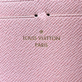Louis Vuitton Zippy Monogram Canvas Rose Ballerine Wallet M41894
