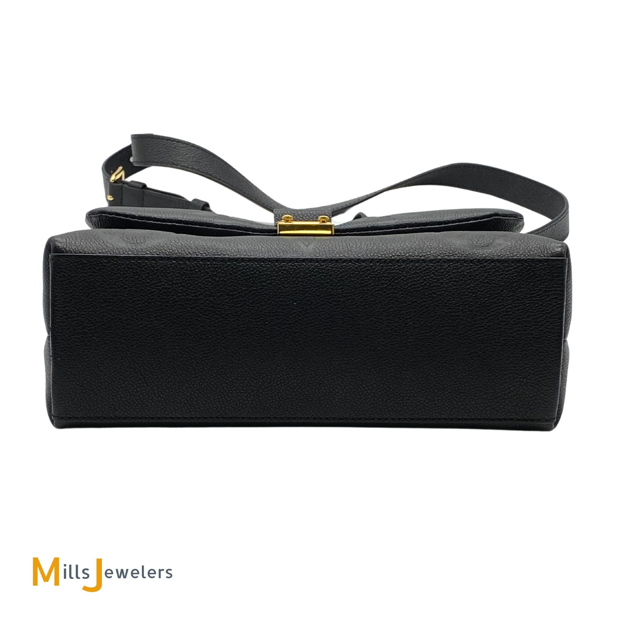 Louis Vuitton Madeleine mm Black Monogram Empreinte