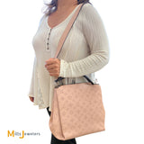 Louis Vuitton Magnolia Mahina Leather Babylone PM Satchel Handbag 2016