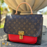 Louis Vuitton Monogram Canvas Red Marignan Crossbody Bag 2019