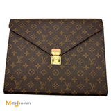 Louis Vuitton Monogram Canvas Mark Folder G10721