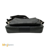 Louis Vuitton Graphite Trio Messenger Bag, Pouch, and Zipped Coin Purse