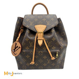 Louis Vuitton Monogram Canvas Montsouris PM Backpack M11198
