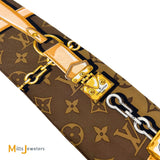 Louis Vuitton Monogram Confidential Bandeau Silk Scarf Brown 2018 M78655