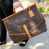 Vintage Louis Vuitton Monogram Sac Chasse Travel Bag 1995 M41140