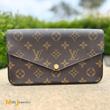 Louis Vuitton Felicie Pochette Monogram Fuchsia Crossbody Bag M61276 2020