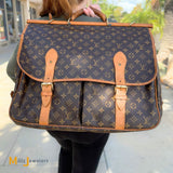 Vintage Louis Vuitton Monogram Sac Chasse Travel Bag 1995 M41140