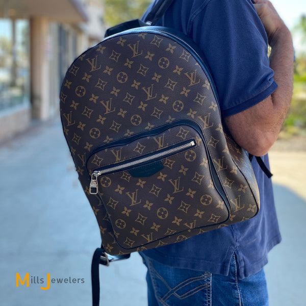 Shop Louis Vuitton MONOGRAM MACASSAR 2021-22FW Josh backpack (M45349,  M45349) by Kanade_Japan