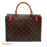 Louis Vuitton Monogram Canvas Red Marignan Crossbody Bag 2019