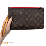 Louis Vuitton Monogram Canvas Neverfull Pochette Cherry 2015 M41177