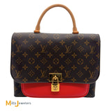 Louis Vuitton Monogram Canvas Red Marignan Crossbody Bag 2019