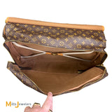 Vintage Louis Vuitton Monogram Sac Chasse Travel Bag 1995 M41140