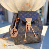 Louis Vuitton Monogram Canvas Montsouris PM Backpack M11198