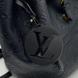 Louis Vuitton Montsouris Backpack Black Monogram Empreinte Leather