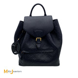 Louis Vuitton Montsouris Backpack Black Monogram Empreinte Leather