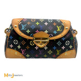 Louis Vuitton Beverly MM Multicolore Black Shoulder Bag 2006 M40204