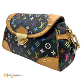 Louis Vuitton Beverly MM Multicolore Black Shoulder Bag 2006 M40204