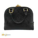 Louis Vuitton Neo Alma BB Black Monogram Empreinte Leather Shoulder Bag