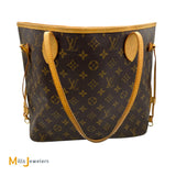 Louis Vuitton Neverfull MM Monogram Canvas Tote Bag 2008