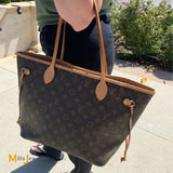 Louis Vuitton Neverfull MM Monogram Canvas Tote Bag