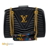 Louis Vuitton New Wave Chain Noir Quilted Cowhide Leather Shoulder Bag 2018