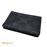 Louis Vuitton Pocket Organizer Monogram Eclipse Card Wallet