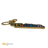 Louis Vuitton Metal Porte Cles New Wave Bag Charm and Key Holder