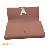 Louis Vuitton Portefeuille Capucines Magnolia Taurillon Leather Wallet 2019
