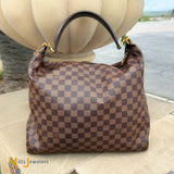 Louis Vuitton Damier Ebene Portobello MM Tote Bag 2012 N41184