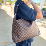 Louis Vuitton Damier Ebene Portobello MM Tote Bag 2012 N41184