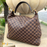 Louis Vuitton Damier Ebene Portobello MM Tote Bag 2012 N41184
