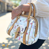 Louis Vuitton Priscilla Multicolor Monogram Canvas Handbag 2007