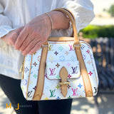 Louis Vuitton Priscilla Multicolor Monogram Canvas Handbag 2007
