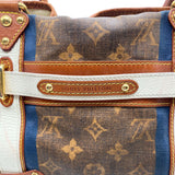 Louis Vuitton Limited Edition Monogram Rayures Tissé Sac GM Tote Bag 2008