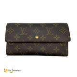 Louis Vuitton Monogram Canvas Sarah Long Wallet 2004