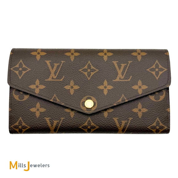 Louis Vuitton Sarah Monogram Wallet in Coquelicot Red M62236