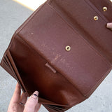 Louis Vuitton Monogram Canvas Sarah Long Wallet 2004