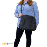 Louis Vuitton Babylone BB Black Mahina Leather Satchel 2015