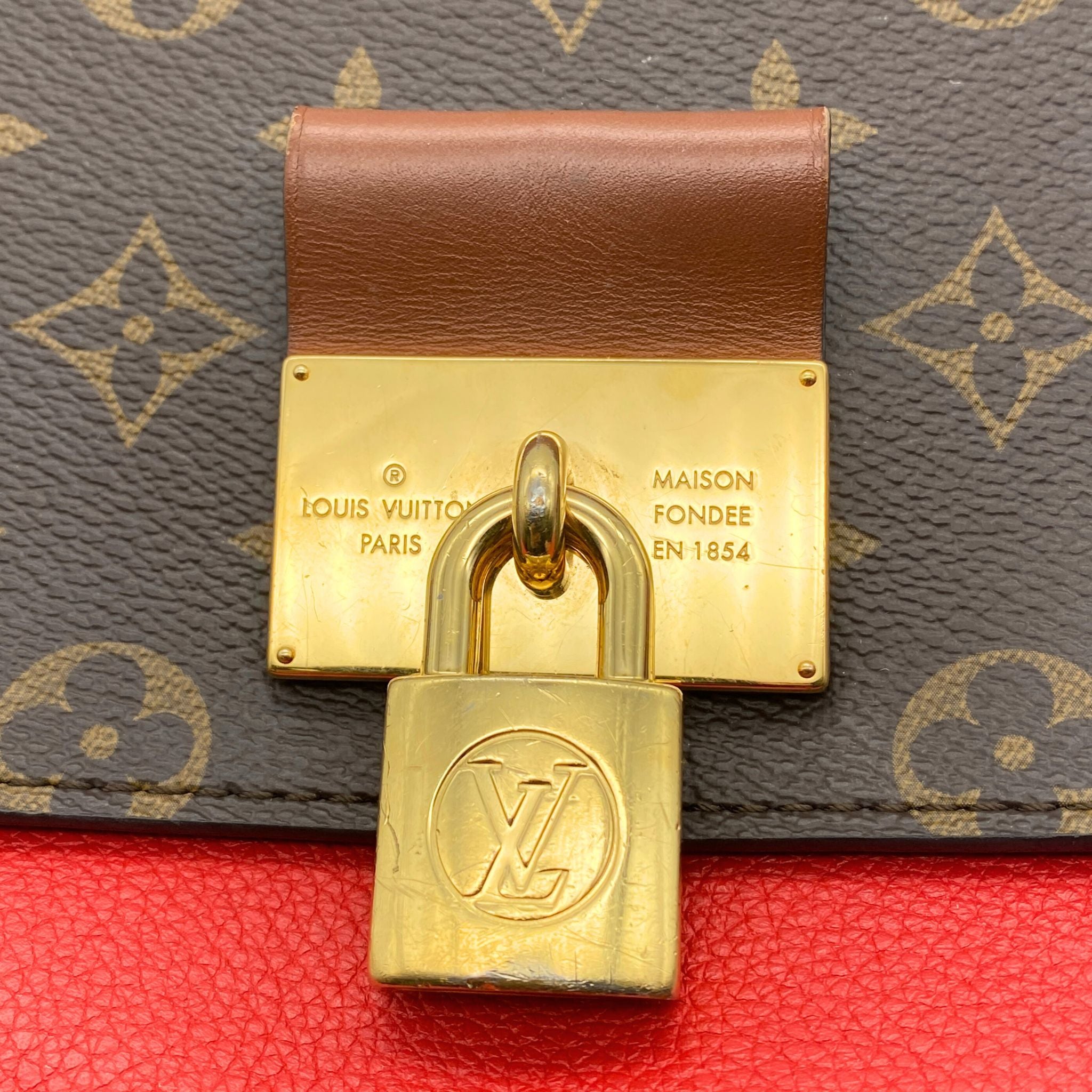 vuitton lock bag